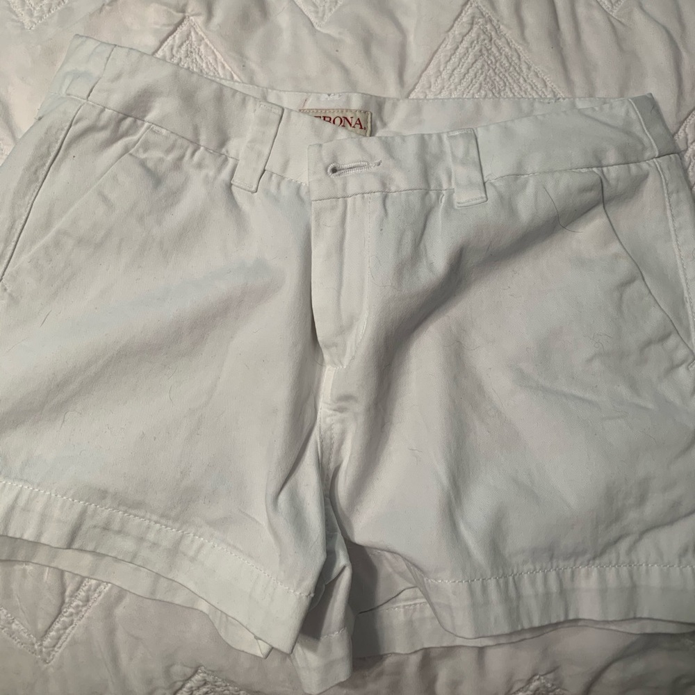 White shorts